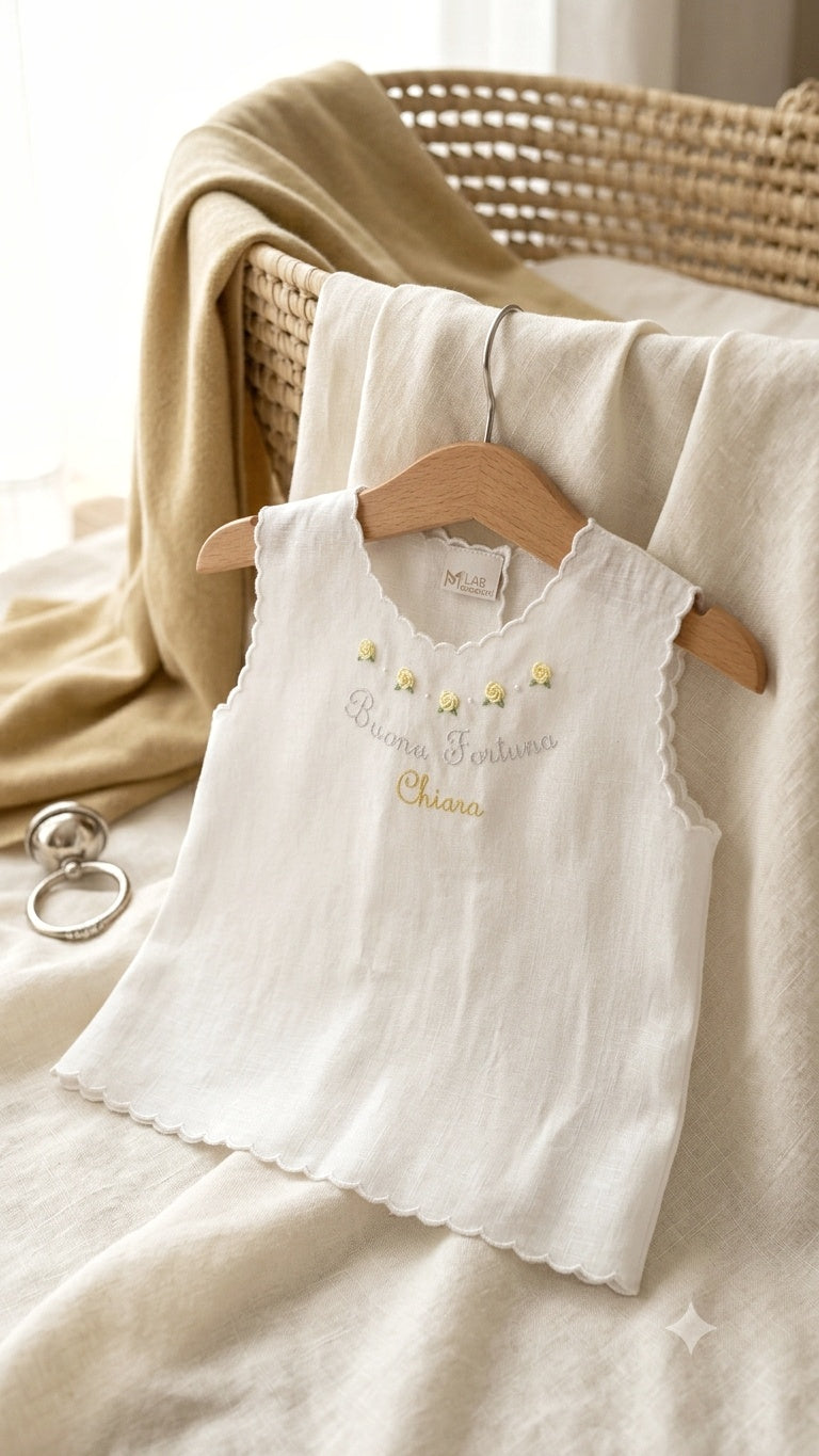 Camicina della fortuna con Roselline