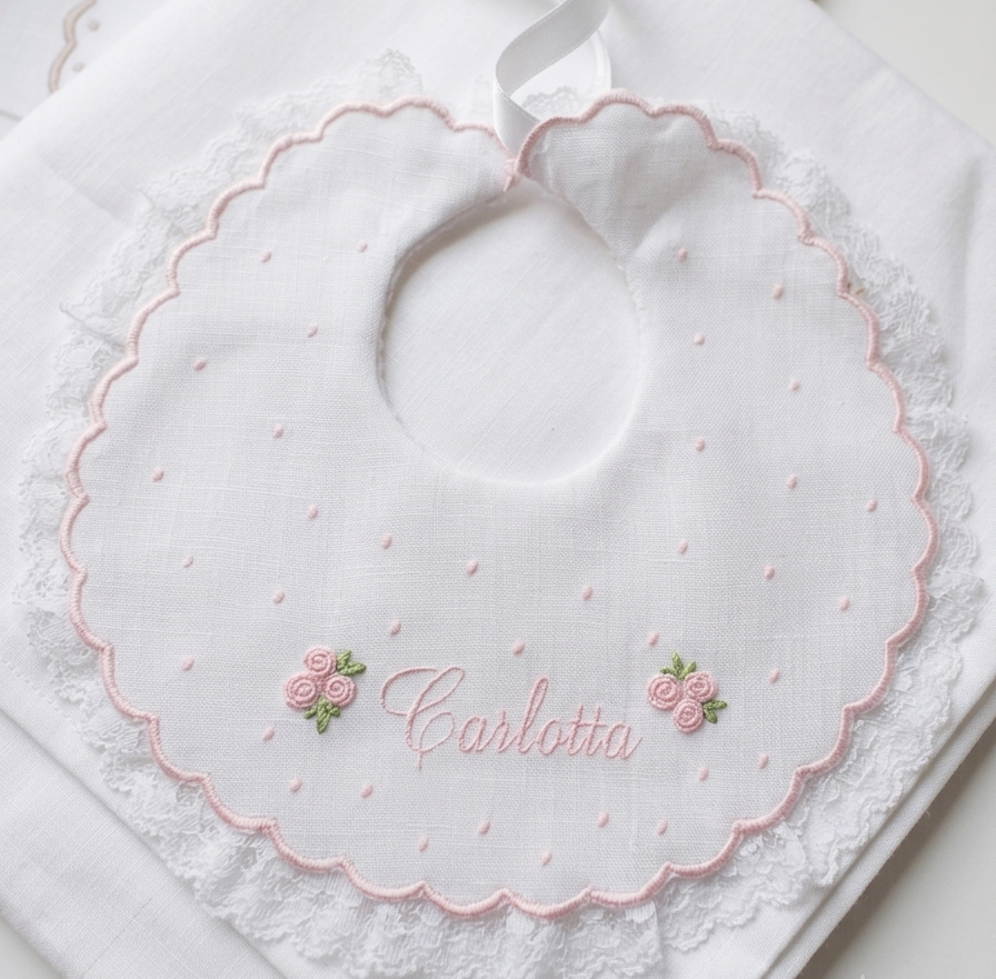 Bavetta con pois e tris di rosellien