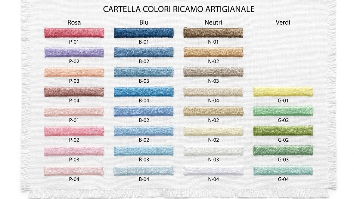 Set Battesimo in Lino con Pizzo e Ricamo Roselline (Modello Gioia)